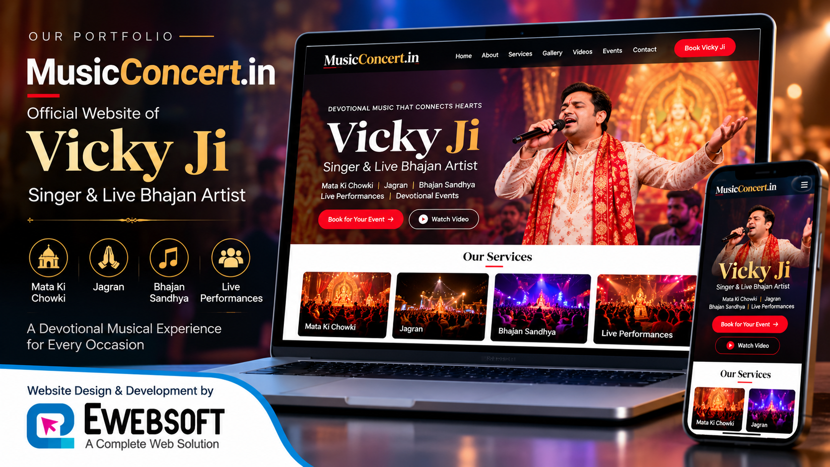 MusicConcert.in – Vicky Ji Singer & Live Performer